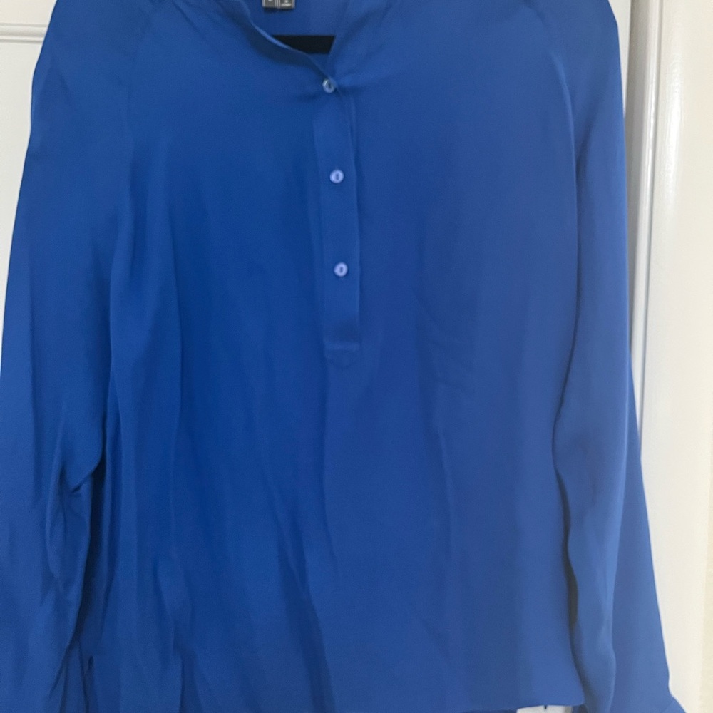 Vince Royal Blue Blouse